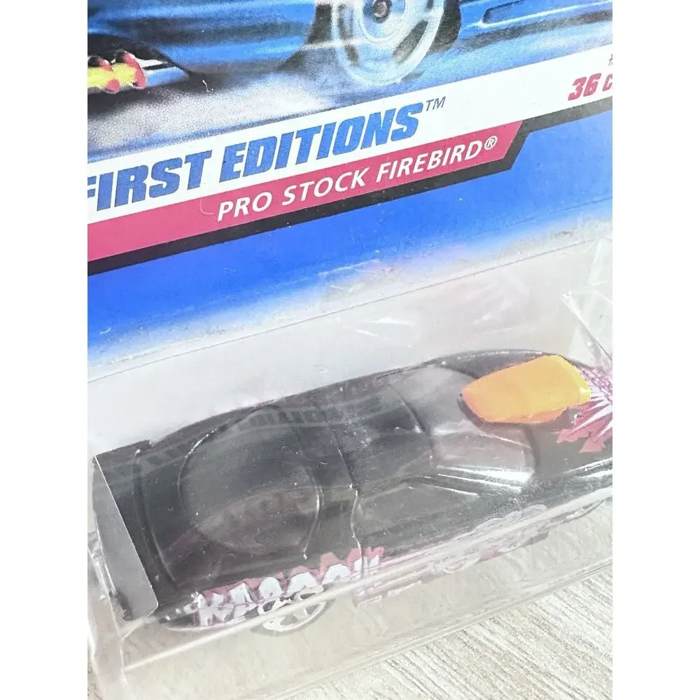 Hot Wheels 2000 First Editions 4/36 #64 Pro Stock Firebird Black w/ 5SPs H57